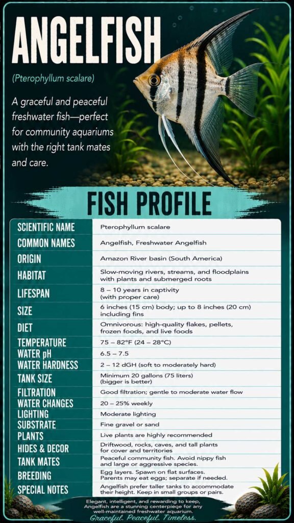 Angelfish Fish Info