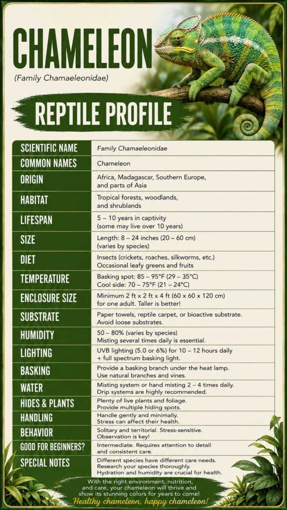 Chameleon Info