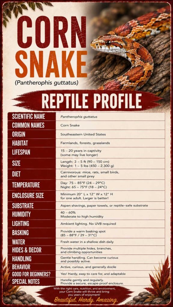 Corn Snake Info
