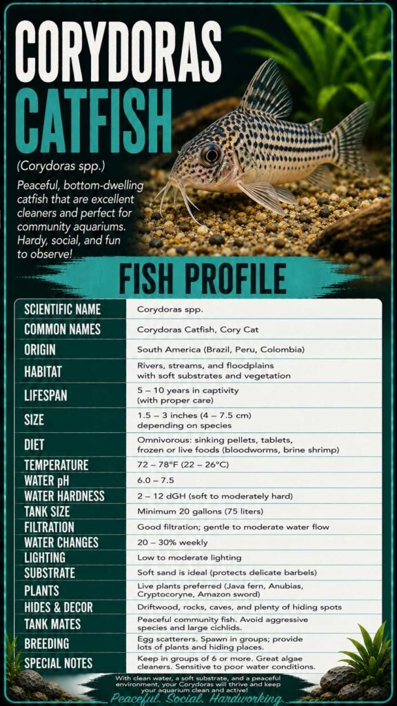 Corydoras Catfish Info