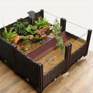 Ecological Landscape Box for Turtle