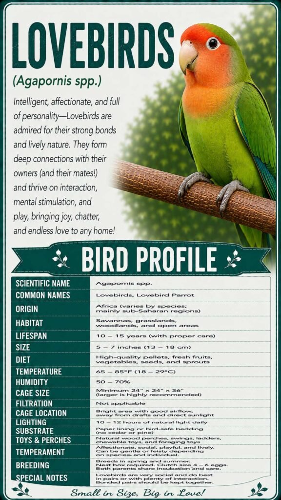 Lovebirds Info