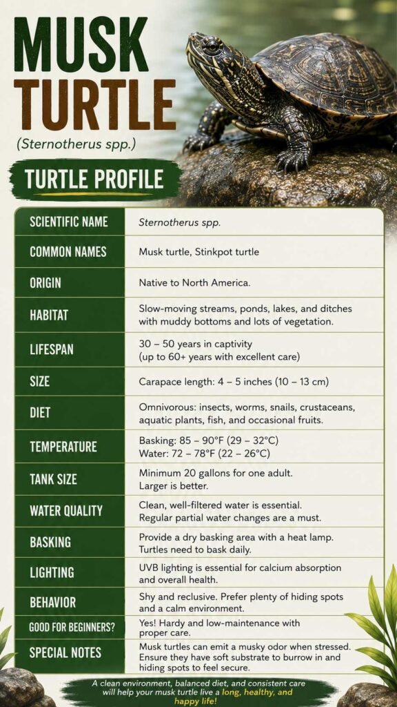 Musk Turtle Info