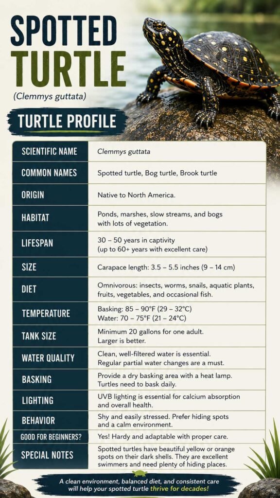 Spotted Turtle Info