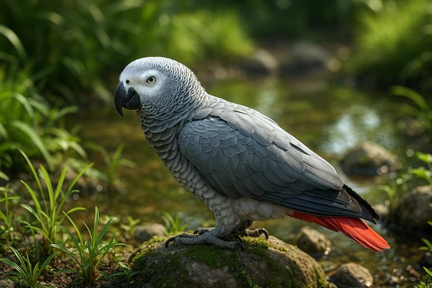 African Grey Parrot