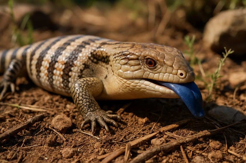 Blue-Tongued Skink