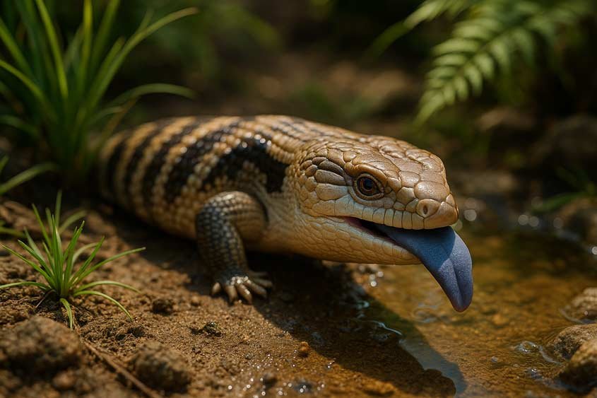 Blue-Tongued Skink