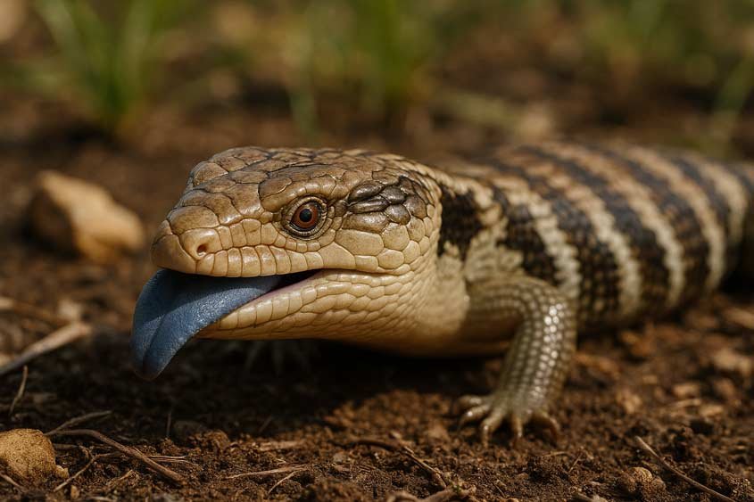 Blue-Tongued Skink