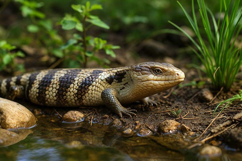 Blue-Tongued Skink