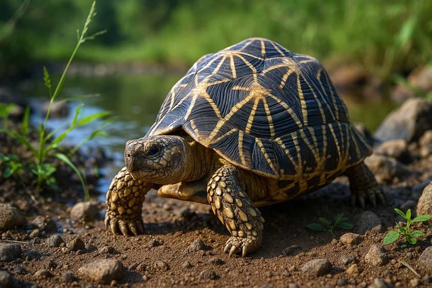 Indian Star Tortoise