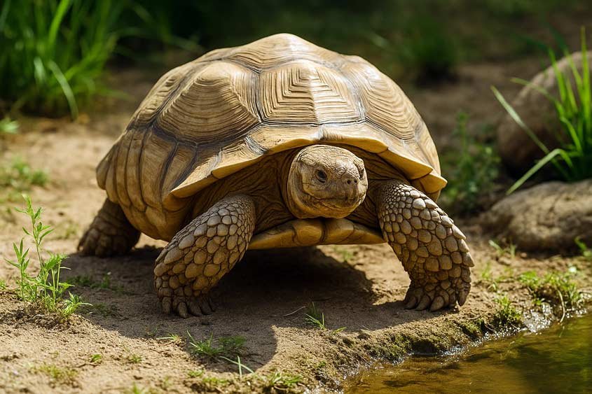 Sulcata Tortoise
