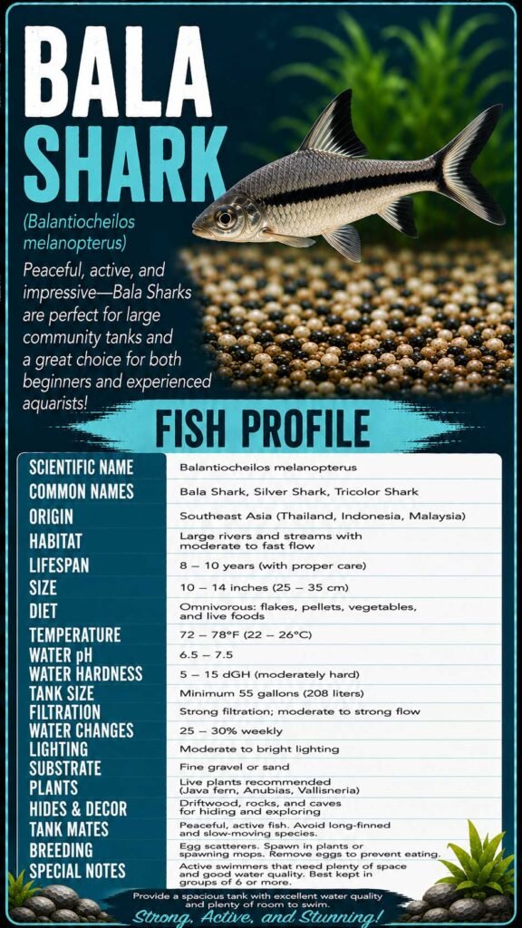 Bala Shark Info