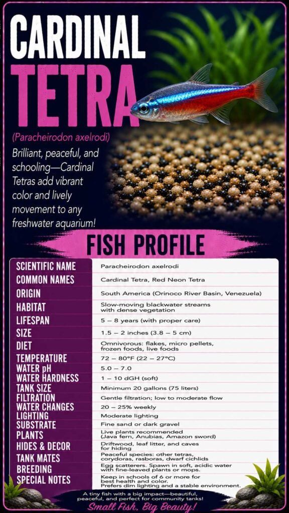 Cardinal Tetra Info