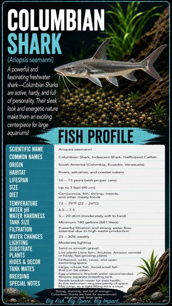 Columbian Shark Info