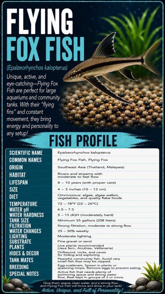 Flying Fox Fish Info