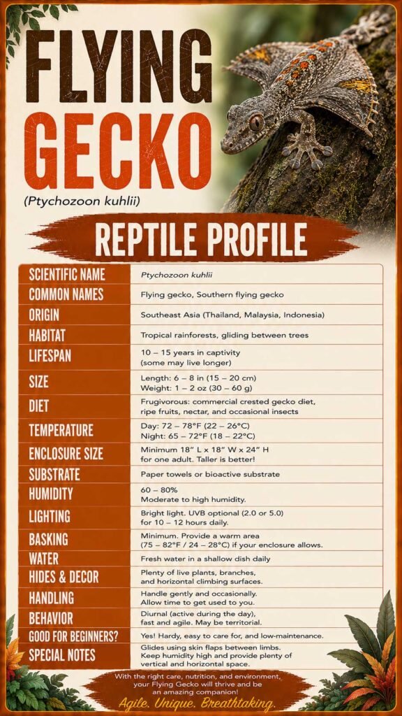 Flying Gecko Info