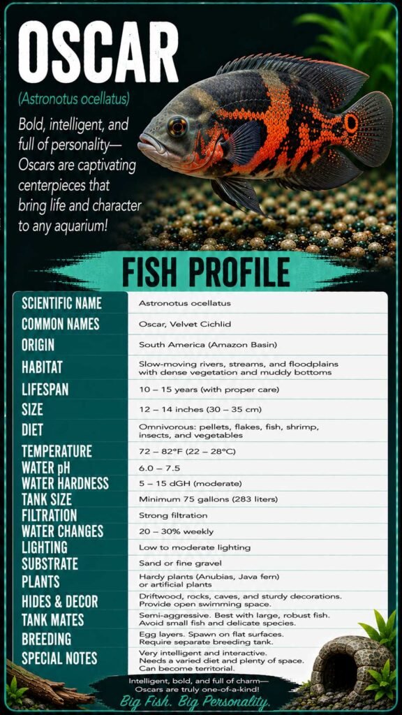 Oscar Fish Info
