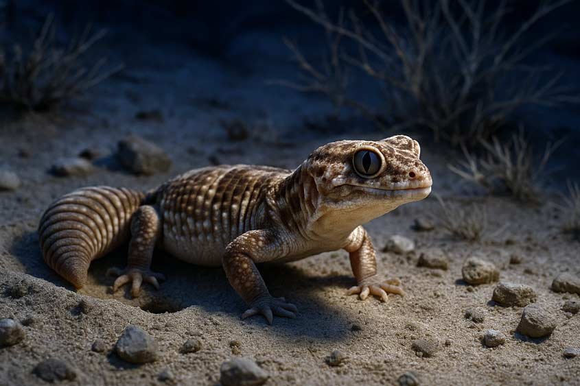 African Fat-Tailed Gecko