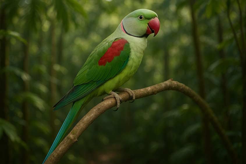 Alexandrine Parakeet