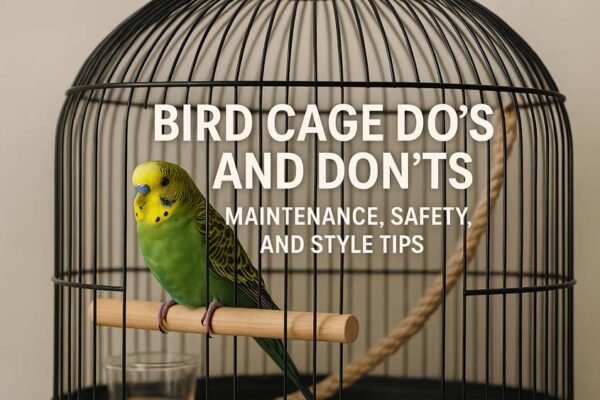 Bird Cage: Essential Maintenance, Safety & Style Tips