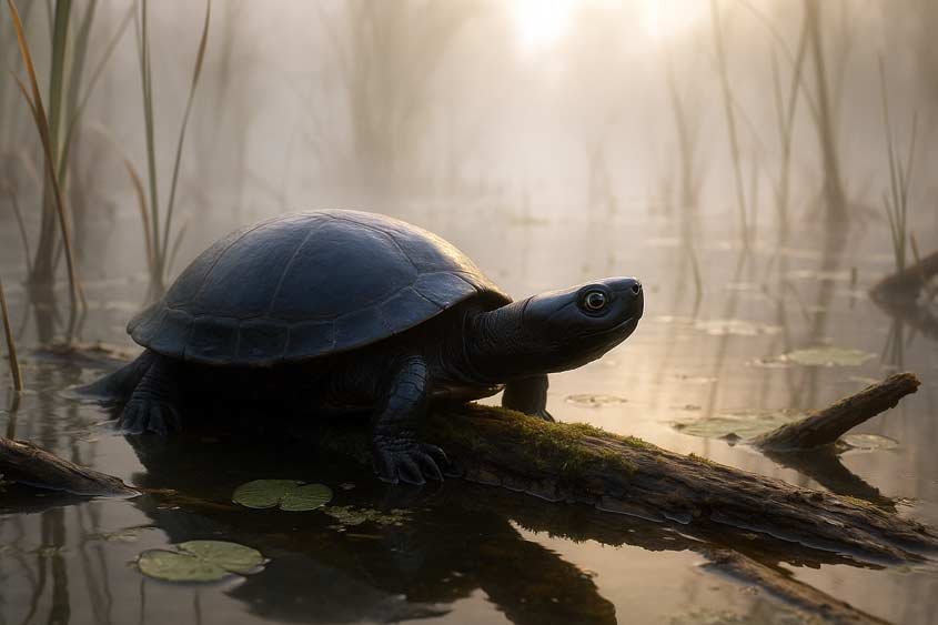 Black Marsh Turtle