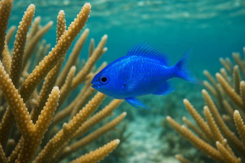 Blue Damselfish