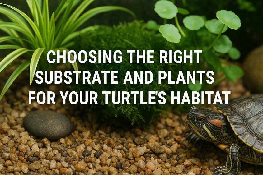 Choosing the Right Substrate and Plants for Your Turtle’s Habitat