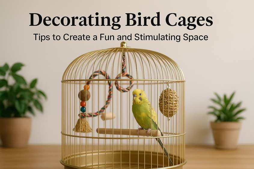 Decorate Bird Cages: Tips to Create a Fun and Stimulating Space