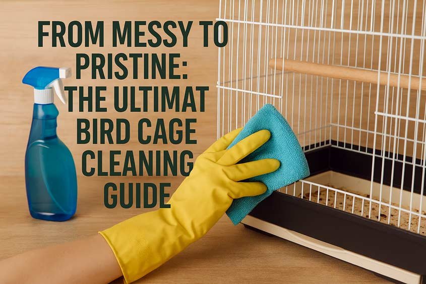 From Messy to Pristine: The Ultimate Bird Cage Cleaning Guide
