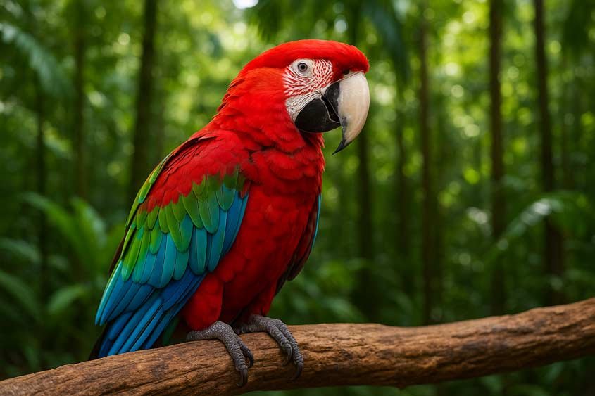 Green-winged Macaw