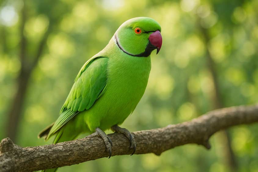 Indian Ringneck Parakeet