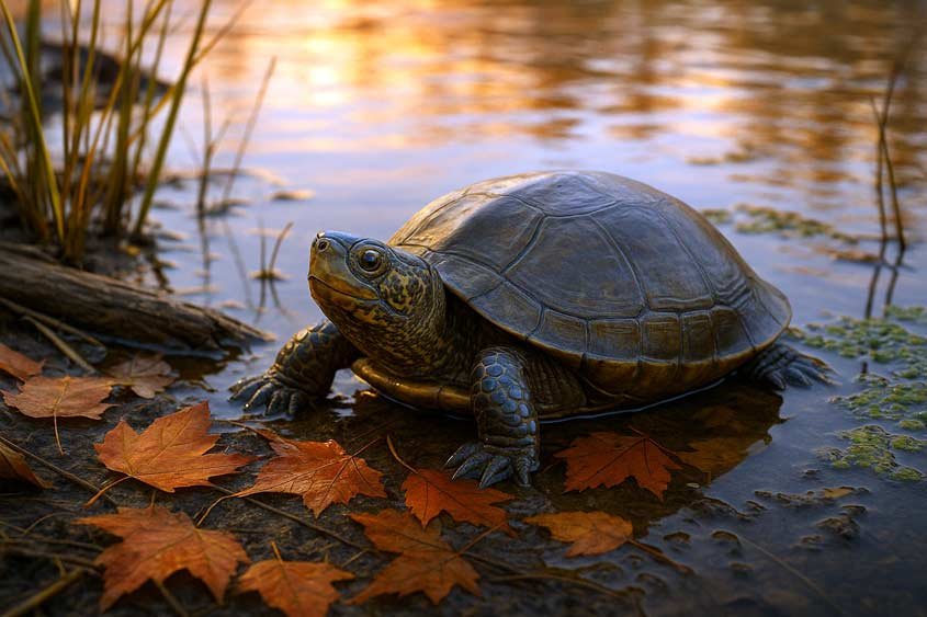 Japanese Pond Turtle