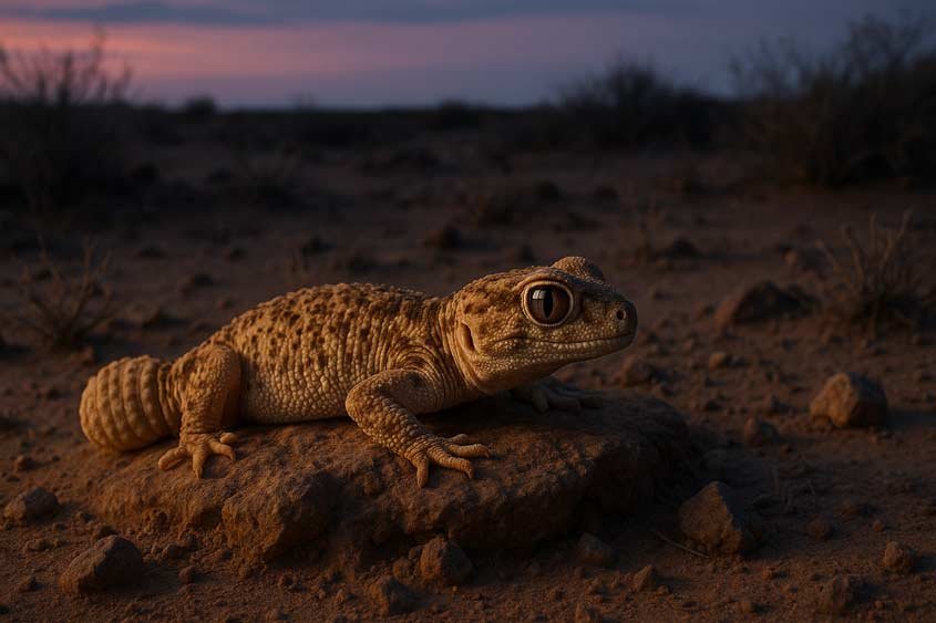 Knob-Tailed Gecko