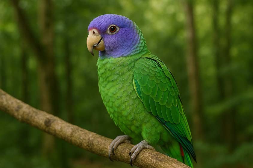 Lilac-crowned Amazon