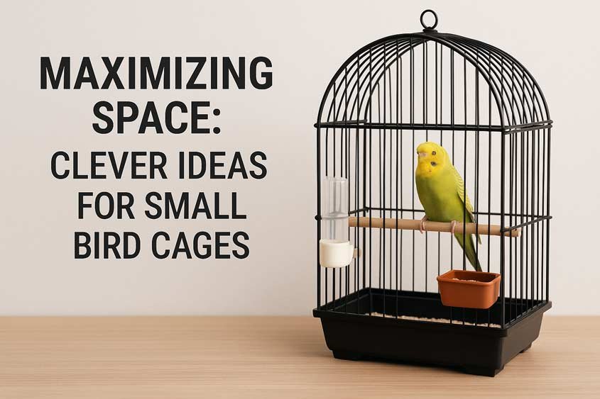 Maximizing Space: Clever Ideas for Small Bird Cages