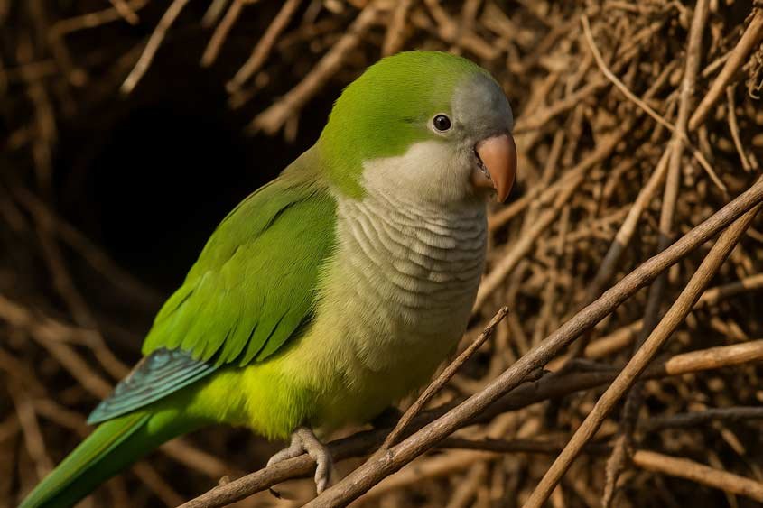 Monk Parakeet