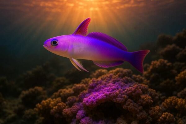 Purple Firefish: Graceful Fins & Vibrant Colors