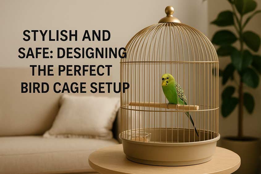 Stylish and Safe: Designing the Perfect Bird Cage Setup