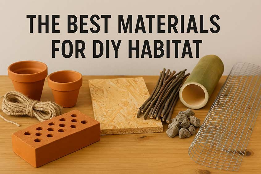 The Best Materials for DIY Habitats: Build Your Turtle and Fish A Cozy Home