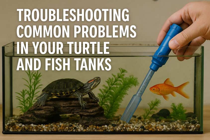 Troubleshooting Common Problems in Your Turtle and Fish Tanks