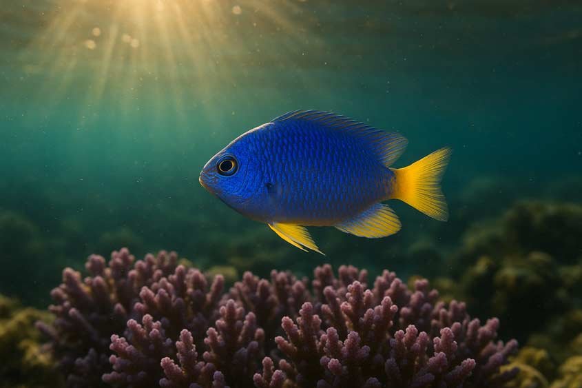 Yellowtail Damselfish